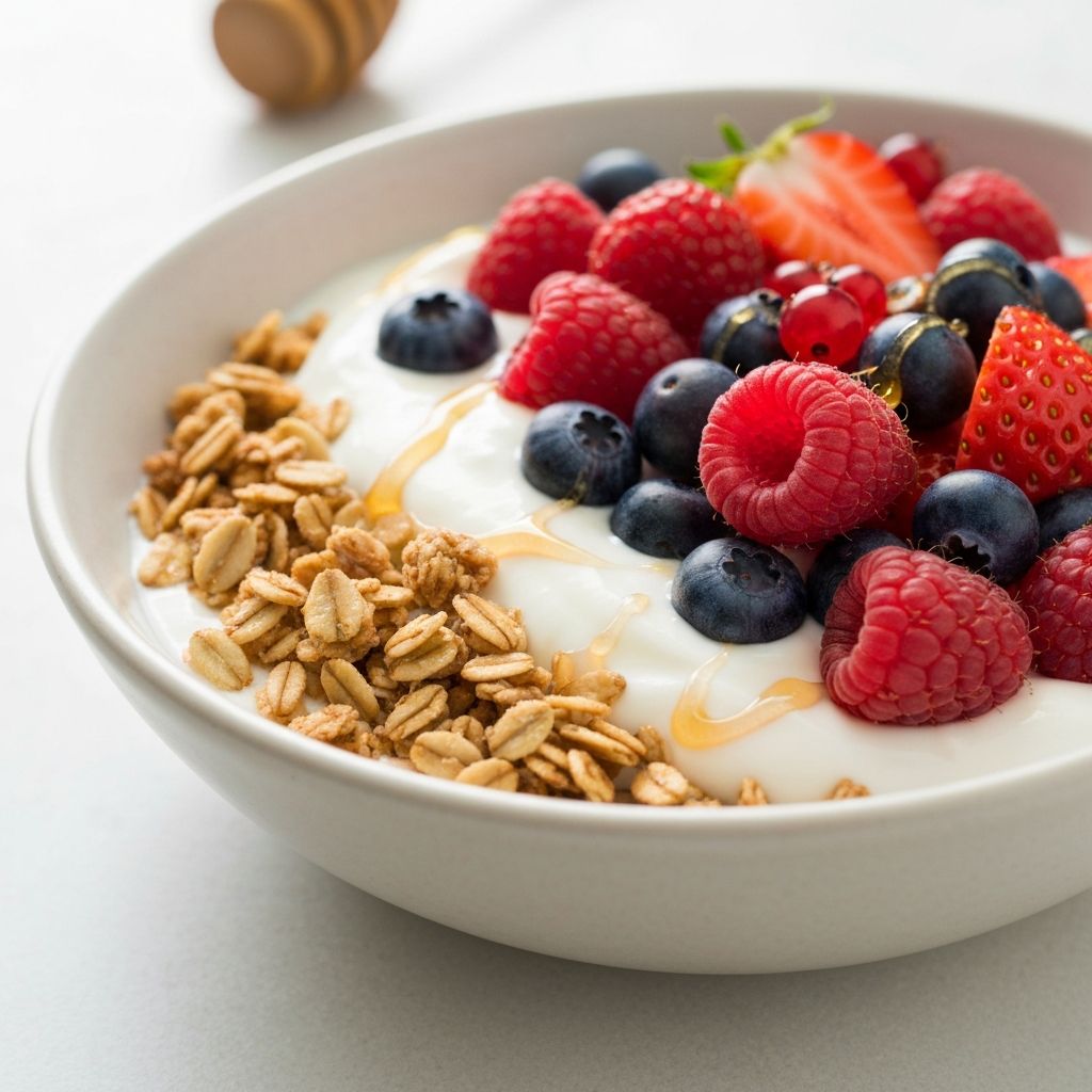 Йогурт с плодове